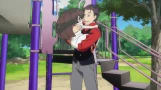 Gatchaman Crowds EP5  Mana amp Papa [upl. by Ellehcal]