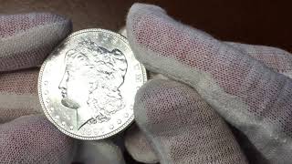 Are these Morgan Dollars Cleaned  Learn how to spot a “whizzed” Coin with the Coin Geek [upl. by Nnyla204]