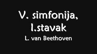 L van Beethoven V simfonija I stavak [upl. by Ruyam]