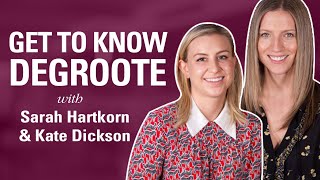 Get to Know DeGroote Sarah Hartkorn MBA 16 amp Kate Dickson MBA 16 [upl. by Edik519]