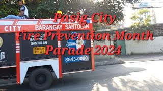 Pasig City Fire Prevention Month Parade 2024 [upl. by Alecram]