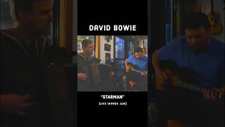 David Bowie quotStarmanquot live improvised cover [upl. by Meek60]