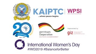 KAIPTC  International Womens Day 2019 interviews [upl. by Beane]