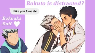 Bokuto is distracted how they got together  bokuaka [upl. by Hildegarde]