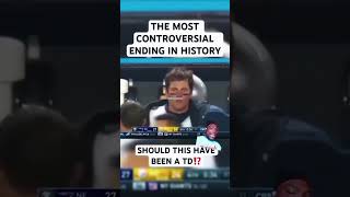 The most controversial ending in football football nfl funnyreaction sports espn firsttake [upl. by Ittocs]