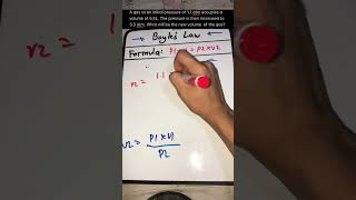 Boyle’s Law 2  Practice Problem Solving CSEReview shorts mathematics [upl. by Christopher391]