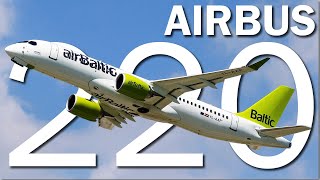 Airbus A220 pura eficiencia [upl. by Feirahs]