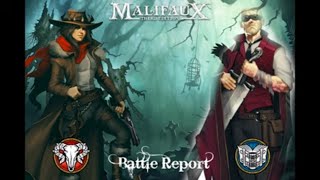 Malifaux Battle Report Arcanists vs Guild [upl. by Hillinck]