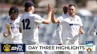 Quicks rip through WA to put Vics on the verge of Shield final  Sheffield Shield 202223 [upl. by Child]