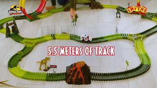 Jurassic Park Track Loop Playset  Smyths Toys [upl. by Itirahc]