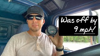 Calibrating An Old Peterbilt Speedometer  Setting The Dip Switches And Checking The Wiring [upl. by Oigile114]