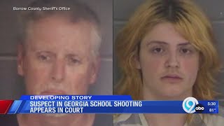 Suspect in Georgia school shooting appears in court [upl. by Suchta541]