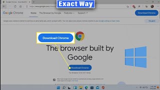 How to Install Google Chrome on Windows 11  StepbyStep [upl. by Ecinahc]