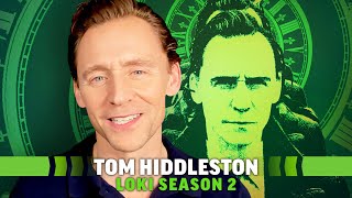 Tom Hiddleston Interview Loki Season 2 and How Sylvie and Mobius Are Mirrors to Loki [upl. by Elwaine833]