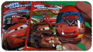 DISNEY CARS  Surprise Bag amp Eggs UNBOXING [upl. by Mavra]