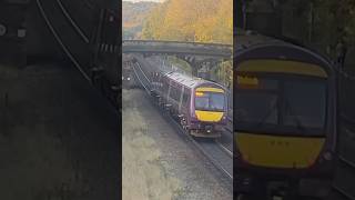 Train at Duffield 111024 Class 170271 slowing for the station [upl. by Manwell]