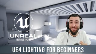 Unreal Engine Lighting Tutorial  Global Illumination amp CPU Lightmass [upl. by Thesda163]