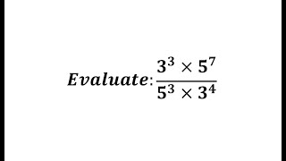 How to Solve indices Problems With detailed Explanations Ex1 [upl. by Yellat]