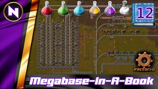 Assault amp Battery  12  Factorio MegabaseInABook Lets Play [upl. by Gwennie]