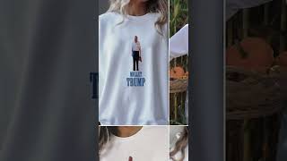 Mullet Trump Funny Trump New Hair Meme Shirt funnymemes trendingnow DonaldTrump trending Trump [upl. by Okoy]