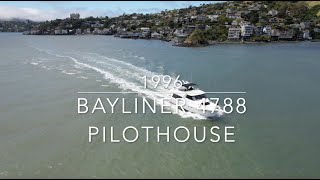 For Sale  1996 Bayliner 4788 Pilothouse  219000 [upl. by Atteyram]