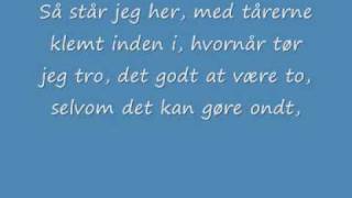 Hvor er du nu  lyrics [upl. by Anelegna175]