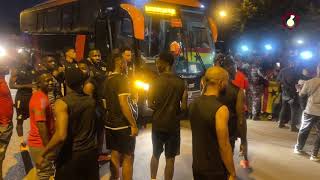 AFCON 2023 THE TEAM SPENT SOME FEW MOMENTS WITH GHANAIAN SUPPORTERS AFTER TRAINING [upl. by Notnel]