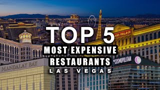 Fine Dining At Its Finest The Most Expensive Restaurants In Las Vegas [upl. by Retsevel670]