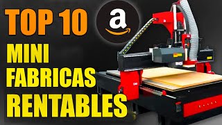 TOP 10 Máquinas Rentables 2024 💲 ¡DESDE 20 DOLARES 💲 Pequeñas FABRICAS para Ganar Dinero en Casa [upl. by Thatch909]