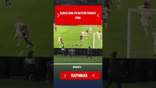 FC Barcelona vs Bayern Munich 11 Highlights Raphinha 1min goal  Champions League 202425 [upl. by Dionne]