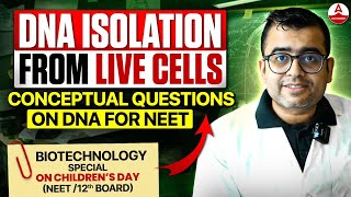 DNA Isolation from Banana Experiment  Biotechnology Conceptual Question by Nomesh Sir [upl. by Arfihs]