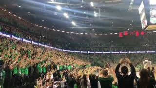 Unbelievable support by Zalgiris fans in Euroleague quarterfinals [upl. by Savadove]