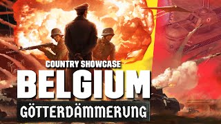 Everything coming to BELGIUM in Hearts of Iron IV Götterdämmerung [upl. by Yole]