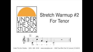 Vocal Stretch Warmup 2 for Tenor [upl. by Adnavoj]