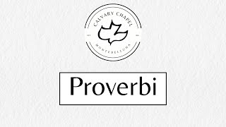 Proverbi 9  CCMB [upl. by Kavanagh]