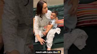 Rayyanza Ribut Sama Rafathar rayyanza rafathar shorts [upl. by Bolton]