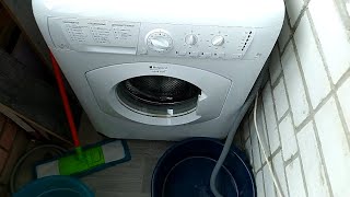 New washing machine Hotpoint Ariston ARSL100 Sp for 5000 sb [upl. by Aissatan]