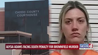 Alysia Adams facing death penalty for Brownfield murder [upl. by Nilya]