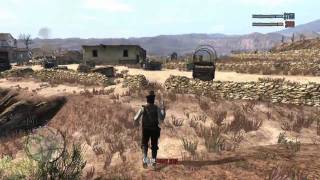 Red Dead Redemption Multiplayer Gameplay 3  Gang Shootout In Tumbleweed [upl. by Aserehs]