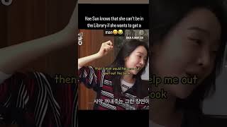 Shin hye sun knows she cant get a man in Libraryshinhyesundearhyeri [upl. by Ellingston]