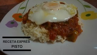 Receta exprés pisto Fácil y rápido [upl. by Ichabod]