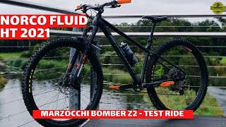 Marzocchi Bomber Z2 on a Norco Fluid HT 2021  Marzocchi Bomber Z2 Test Ride at Hornsby MTB Trails [upl. by Roots]