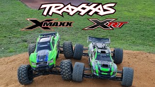 Traxxas Xrt Bash With Xmaxx and Speed run  Which is Best  traxxas [upl. by Nawyt]