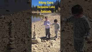 Turquoise Lake Hike discovery with Cairn hike colorado cairn [upl. by Klute]