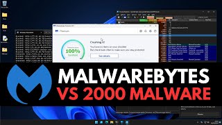 Malwarebytes vs 2000 Malware [upl. by Werner990]