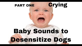 Baby Crying Sounds For Desensitizing Dogs [upl. by Naitsyrk]