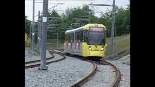 Oldham Loop Metrolink Mumps Opening [upl. by Radborne]