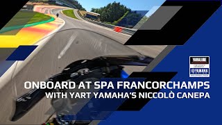 Onboard with Niccolò Canepa at Spa Francorchamps [upl. by Gayleen]