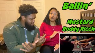 Mustard  Ballin’ ft Roddy Ricch REACTION [upl. by Eirrek]