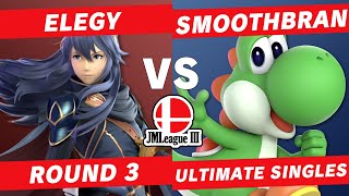 Elegy Lucina vs smoothbran Pac Man Yoshi Rosalina Snake  JMLeague3 Round 3 [upl. by Sanchez87]